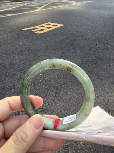 61-11.7-9缅甸纯天然A货翡翠油青油绿洒金证书390天然保真