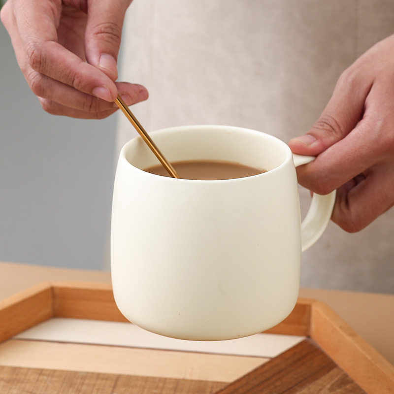 陶瓷马克杯北欧色釉奶茶