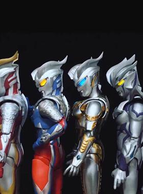 SHF奥特究闪耀赛罗诺亚布莱泽德凯超可动手办迪迦男孩玩具可动