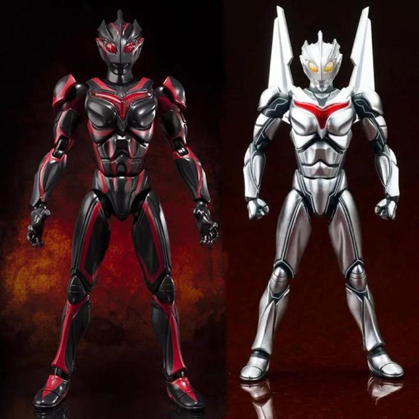 诺亚黑暗扎基奥特手办玩具曼光辉赛罗特利迦多关节超可动人偶模型