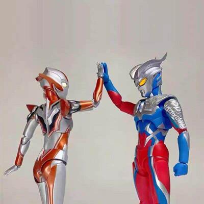 SHF布莱泽奥特曼手办格丽乔泽塔关节可动人偶闪耀金赛罗男孩玩具