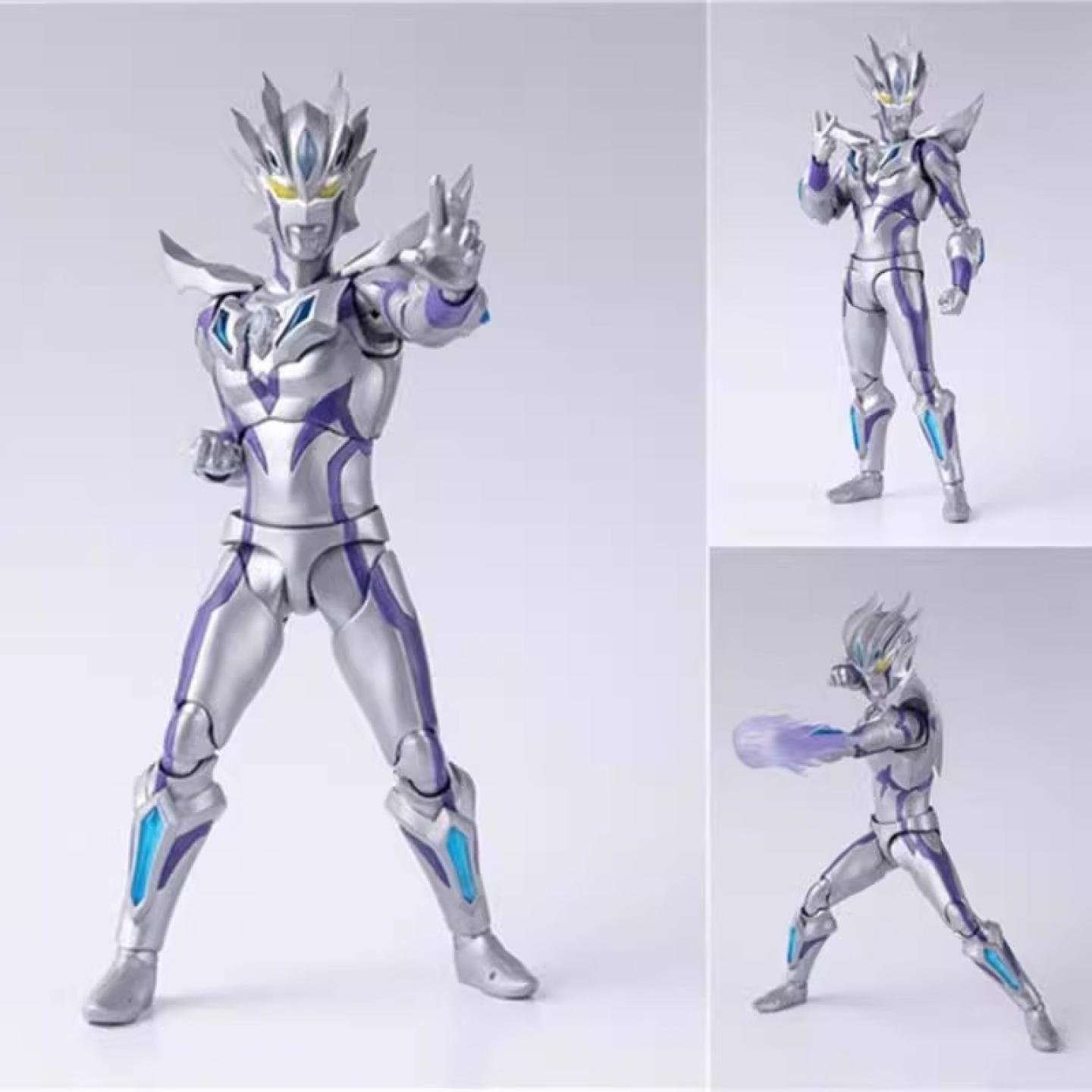 SHF月神日冕兔子赛罗腰部全身超可动黄金赛罗玩具模型人偶变声器