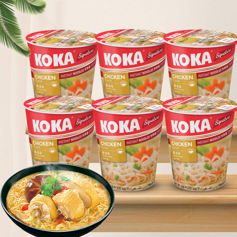 新加坡原装进口KOKA方便面杯面
