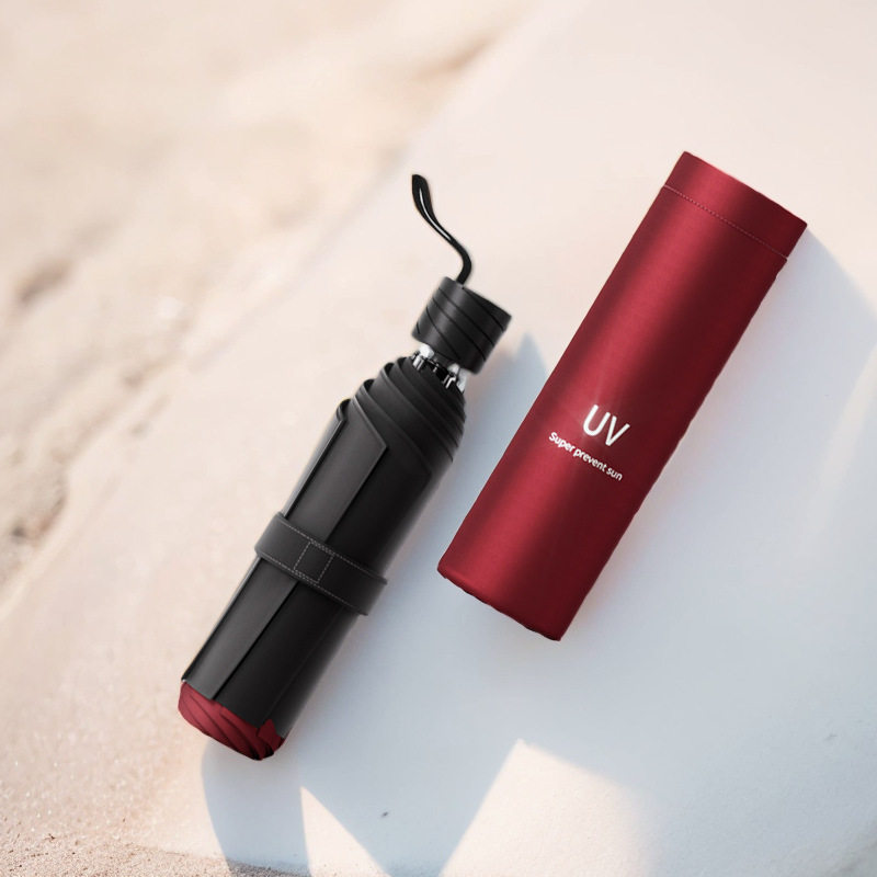 德国精工10骨手动大号超大晴雨伞批货礼品折叠伞商务遮阳防晒黑胶