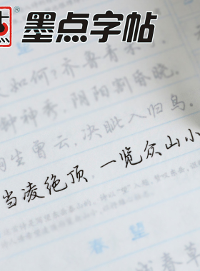 字帖练字成年练字帖大学生成人楷书行楷正楷荆霄鹏行书王正良男生女生字体漂亮大气高中钢笔硬笔书法神器墨点楷体手写临摹贴练字本