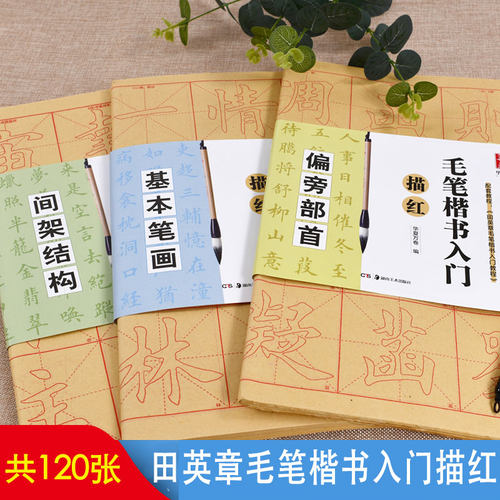 正版包邮，教程+描红搭配学习