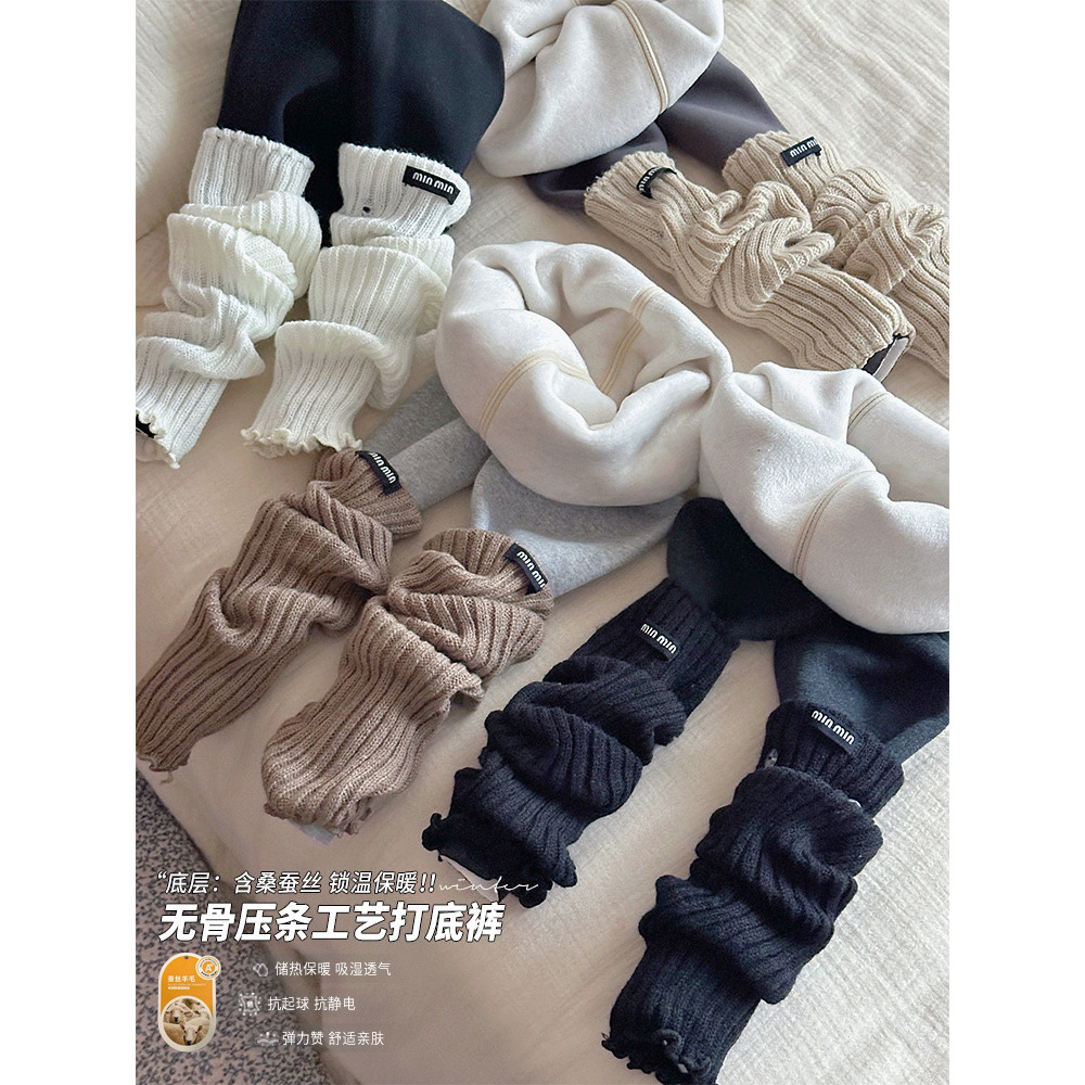 女童打底裤加绒加厚冬款儿童裤子宝宝外穿长裤小女孩修身弹力棉裤