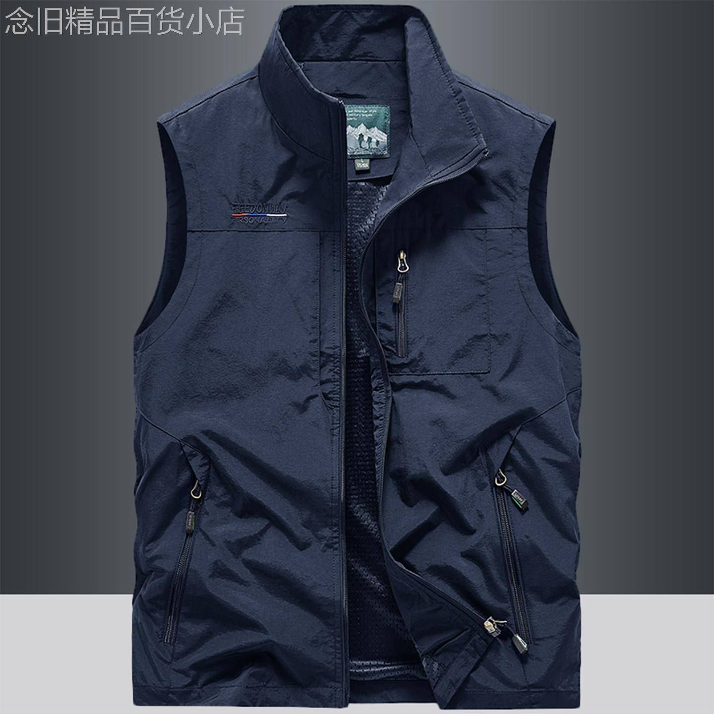 MK正品户外休闲马甲男春秋款高端多口袋工装战术背心男士坎肩外套