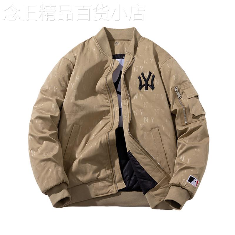 MUSONMU春秋潮牌美式复古刺绣棒球服薄款外套男女情侣飞行员夹克图片