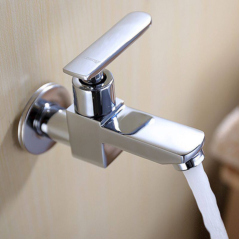 卫生间拖把池水龙头入墙单冷卫浴小龙头全铜快开阀芯4分水嘴防溅|msdalam kategori keluarga memasang ibu, kelengkapan peribadi, keran bilik mandi, kolam Mop keran - dari Buy2taobao.com untuk memberikan perkhidmatan ejen Taobao profesional membeli