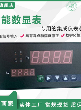 NPXM-2011P0智能数显表报警仪160*80温度显示控制仪液位控制器