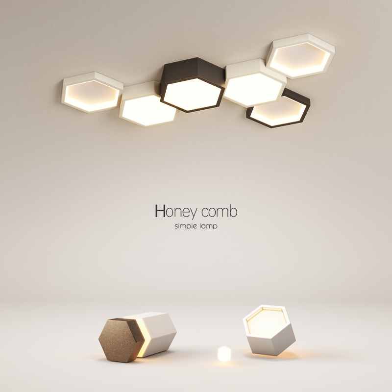 设计师卧室灯创意艺术吸顶灯