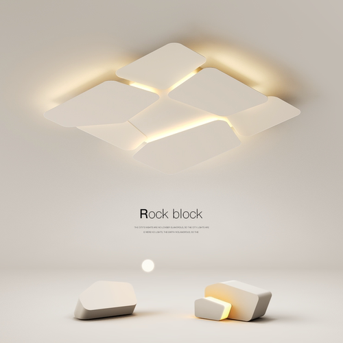 漫反射简约现代卧室吸顶灯