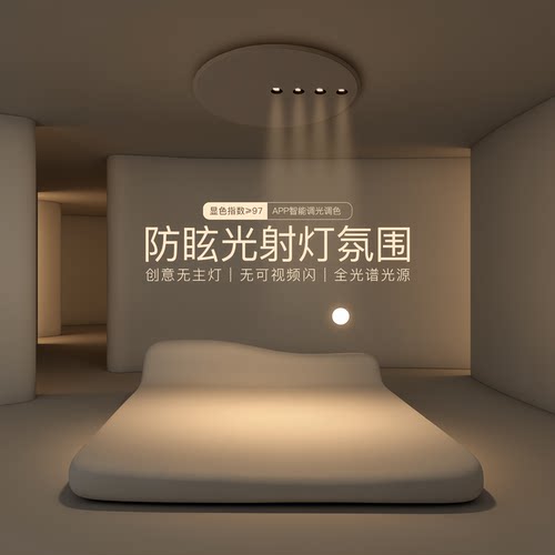 年轻人房间led吸顶灯主卧智能灯