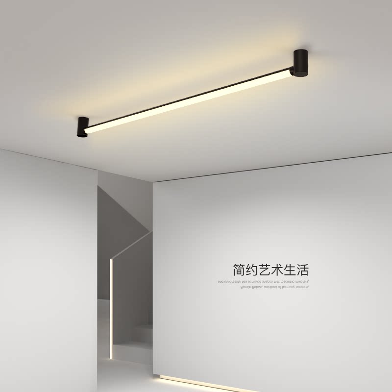 led吸顶灯创意个性阳台过道线性灯卧室灯具客厅灯背景墙灯长条灯