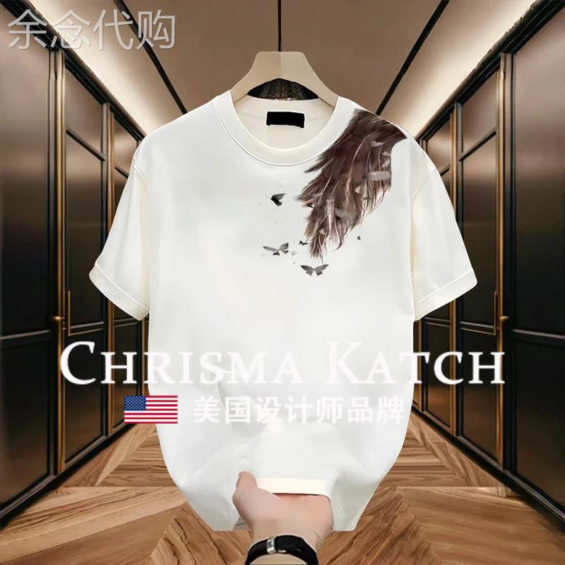 男装⭐出口美国丨Chrisma Katch~美式痞帅重磅纯棉印花短袖T恤