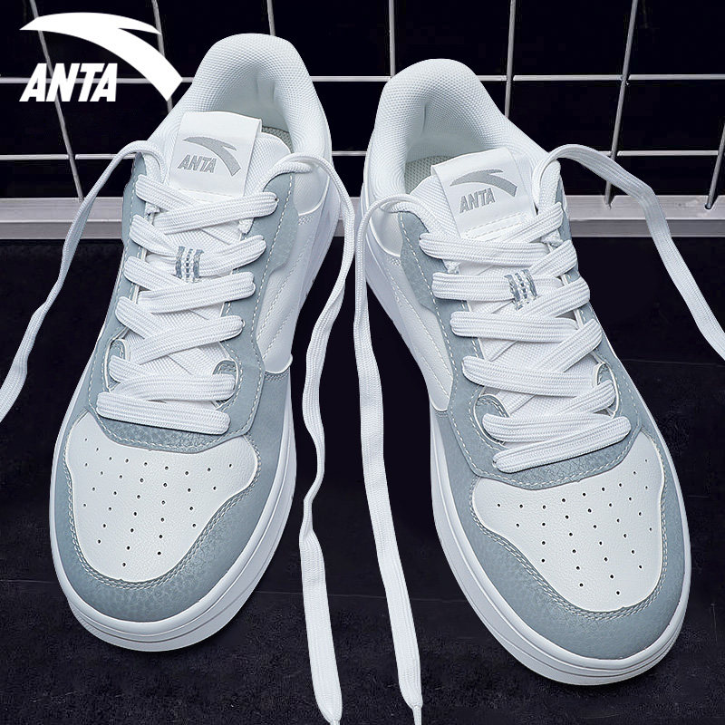 安踏轻松板鞋男鞋2026新款厚底小白鞋增高休闲鞋轻便百搭运动鞋子,运动鞋new,板鞋,淘宝优惠券,粉丝福利购,淘宝优惠卷