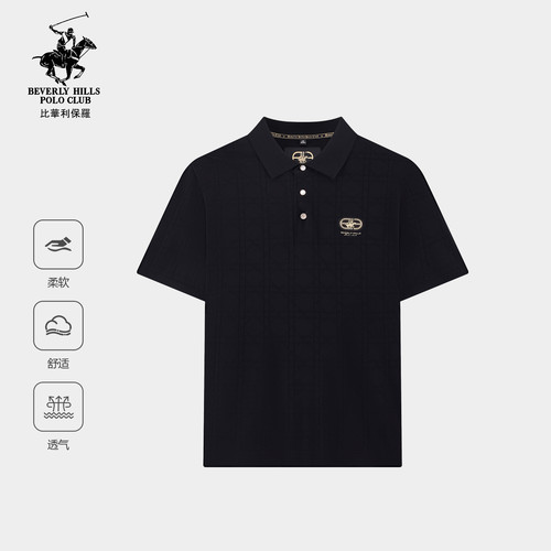 比华利保罗男士POLO针织衫亲肤
