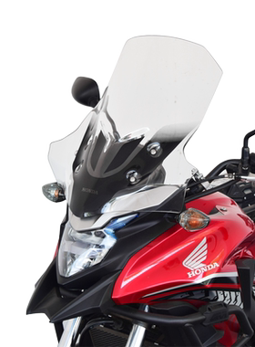 适用本田CB400X前挡风罩GV款风挡进口玻璃护胸CB500X挡风玻璃风挡
