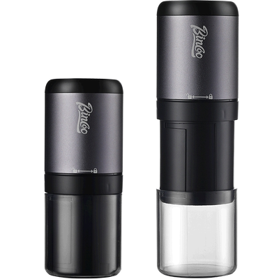 Bincoo咖啡电动磨豆机钢芯研磨机全自动家用小型便携咖啡豆磨粉器