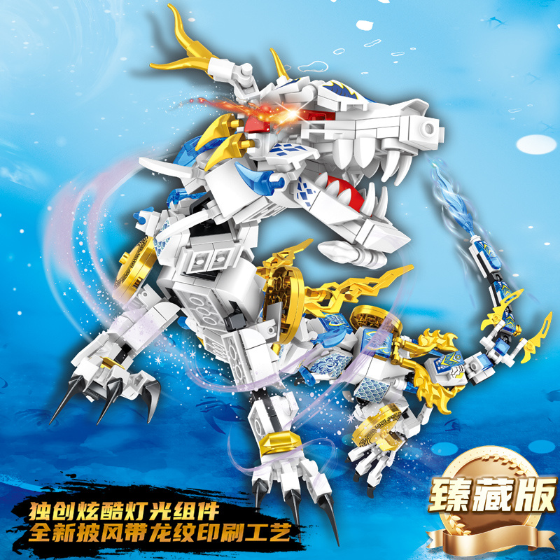 2024新款龙年积木国潮神兽积木