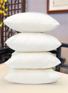 沙发抱枕靠垫靠枕枕芯枕头心455060正方形家用腰枕长方形靠背内芯