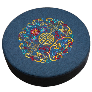 蒲团坐垫禅修垫家用拜佛跪拜垫佛家跪垫子圆形地垫加厚道家冥想垫