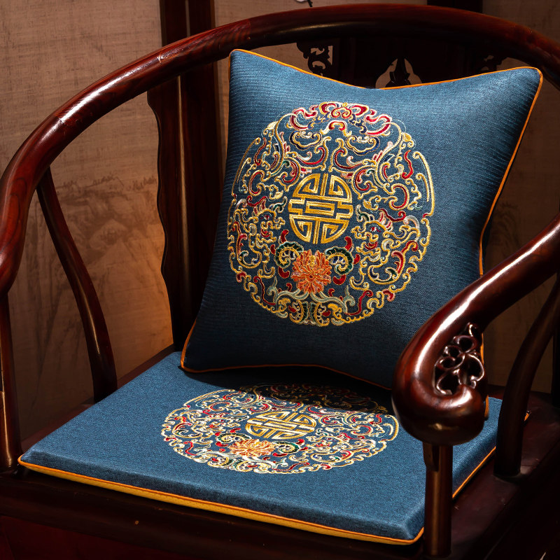 新中式红木椅子坐垫实木沙发垫太师椅圈椅茶桌椅垫座垫凳子垫定制,居家布艺,椅垫,淘宝优惠券,粉丝福利购,淘宝优惠卷
