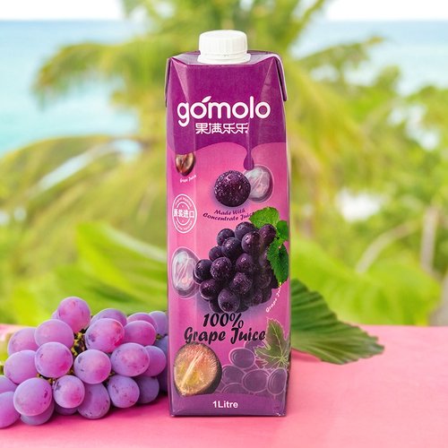 果满乐乐100%葡萄汁纯果汁
