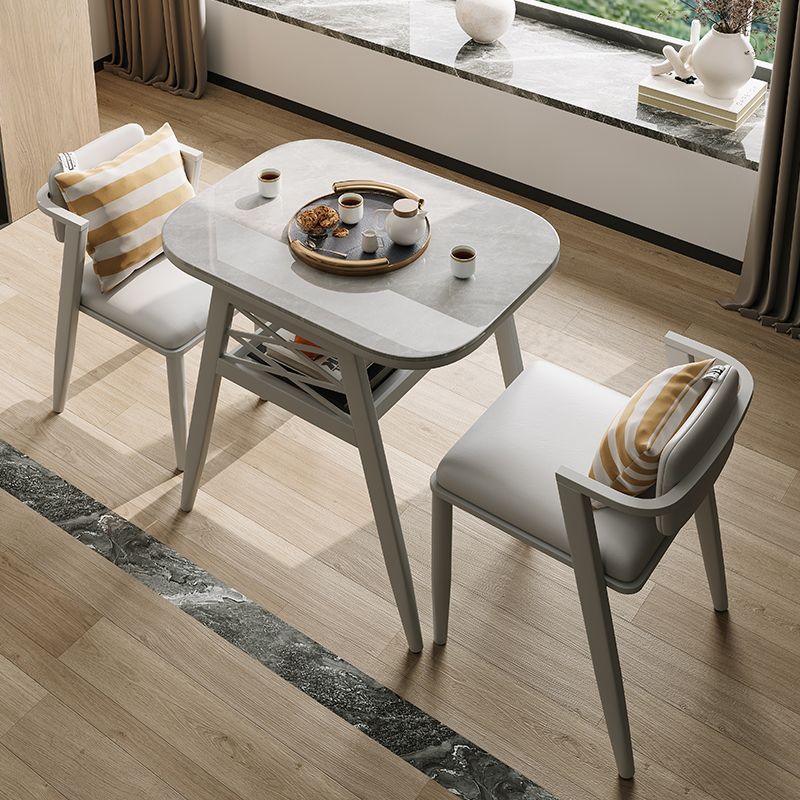 小户型阳台茶桌椅组合家用电磁炉小茶台休闲多功能电陶炉岩板茶台