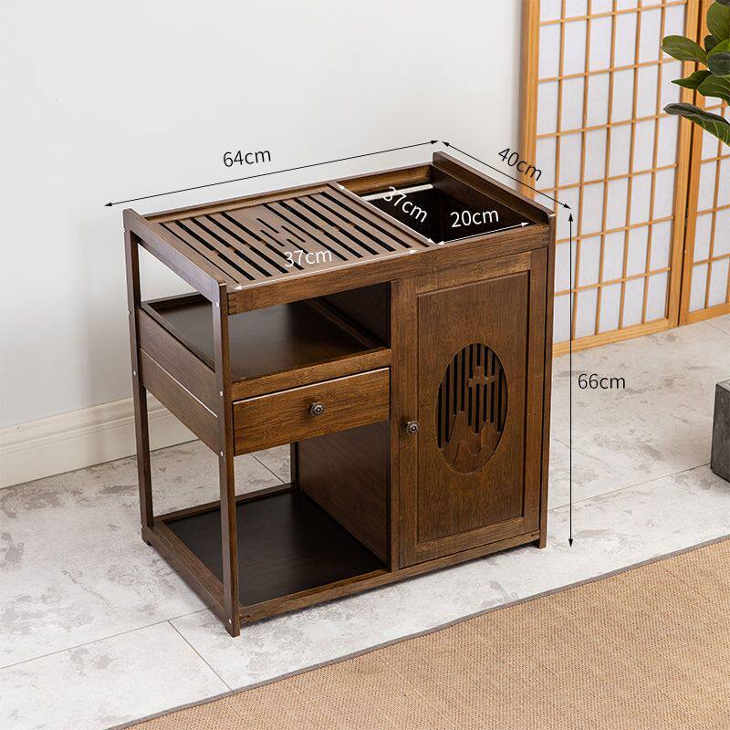 茶台茶车家用茶水柜实木