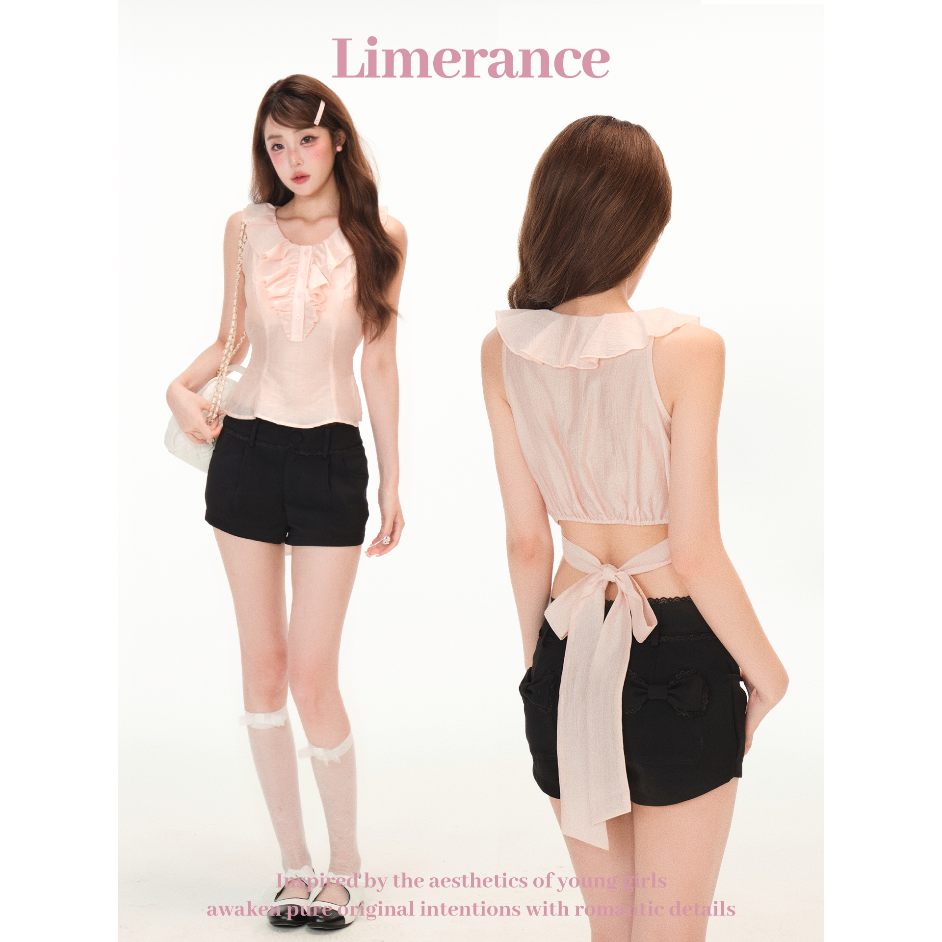 甜梨呆呆 黛莉恋曲 2025夏季新款超好看慕斯粉上衣女无袖背心吊带,女装/女士精品,背心吊带,淘宝优惠券,粉丝福利购,淘宝优惠卷