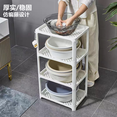 浴室置物架卫生间多层加厚脸盆架