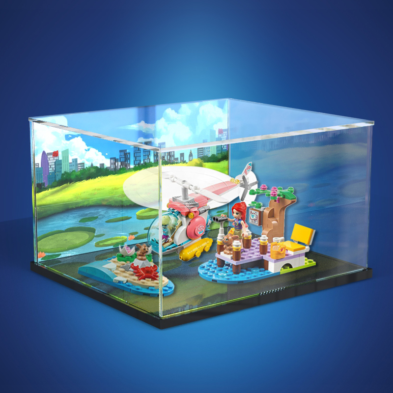 展示架适用乐高41692收纳柜