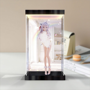 宝舟适用FuRyu TENITOL TALL 邻桌艾莉同学 艾莉 狐娘 灯箱展示柜