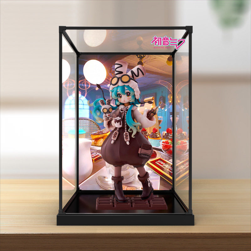 佳寻适用S-FIRE 初音未来 棉花糖热可可 模型 手办合金框展示柜