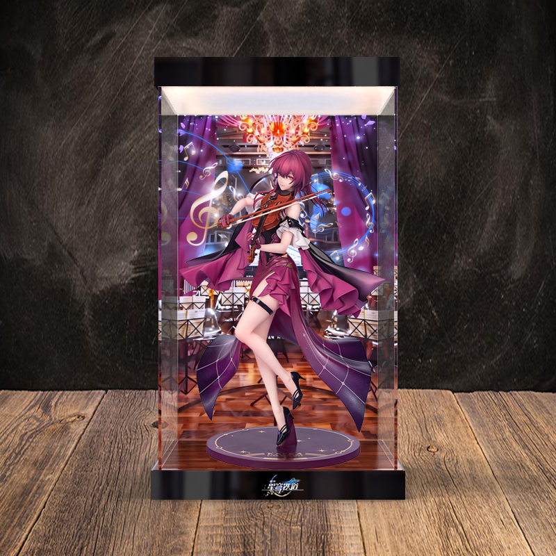 亚克力展示柜 适用崩坏 星穹铁道 卡芙卡星铁LIVE手办灯光收纳盒
