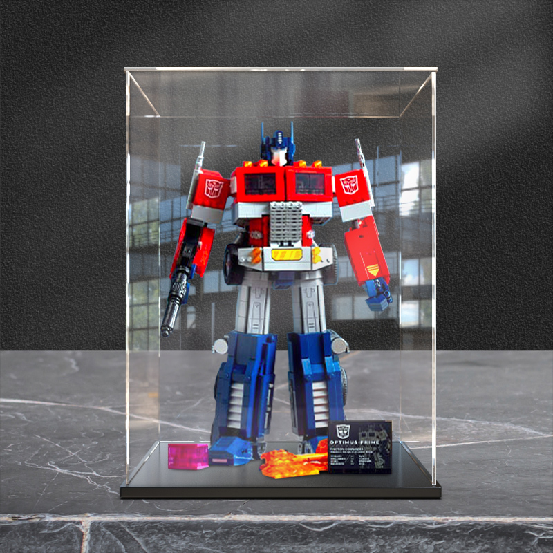 展示擎天柱模型亚克力收纳