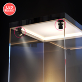 亚克力展示盒配件 12V 暖光射灯 两支装