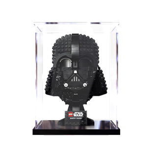 亚克力展示柜乐高75304 达斯维达头盔拼装积木透明盒模型罩收纳盒