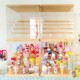盲盒收纳展示架手办展示盒泡泡玛特收纳盒popmart防尘展示柜木质