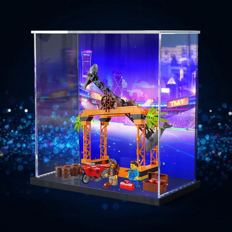 适用乐高60342亚克力展示柜