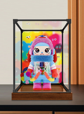 适用于MEGA SPACE MOLLY JON BUGERMAN 400%乔恩博格曼公仔展示柜