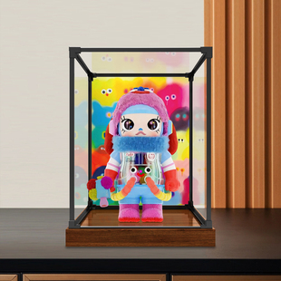 适用于MEGA SPACE MOLLY JON BUGERMAN 400%乔恩博格曼公仔展示柜