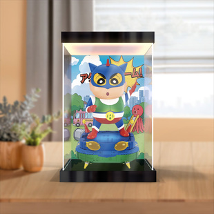 佳寻适用于山姆超市会员店砖区积木蜡笔小新动感超人灯箱展示柜