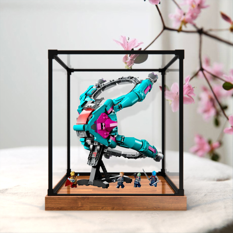 76255漫威新守护者飞船展示柜