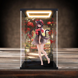 适用FuRyu TENITOL TALL 约会大作战 第五季时崎狂三手办展示柜