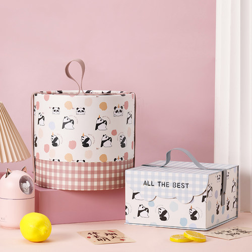 宝宝满月礼盒包装女孩可爱礼物盒创意男孩礼品盒节空盒子卡通创意