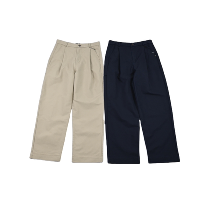 日系休闲宽松百搭直筒裤