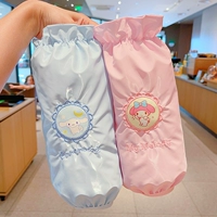 5 # Голубая коричная собака + Розовая мелодия [водонепроницаемый, общая длина 28 см]